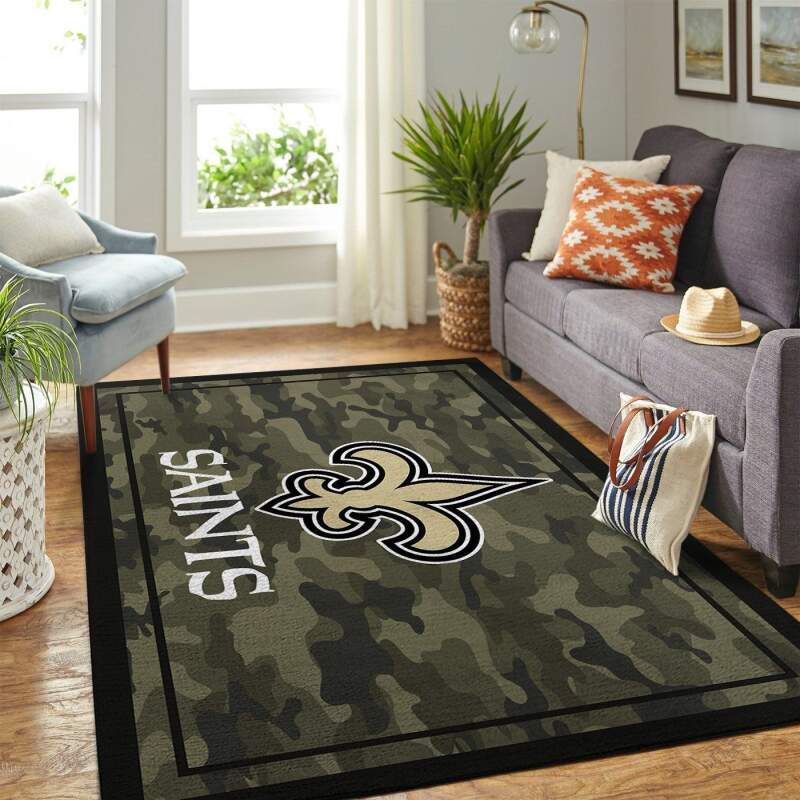 Amazon New Orleans Saints Living Room Area Rug