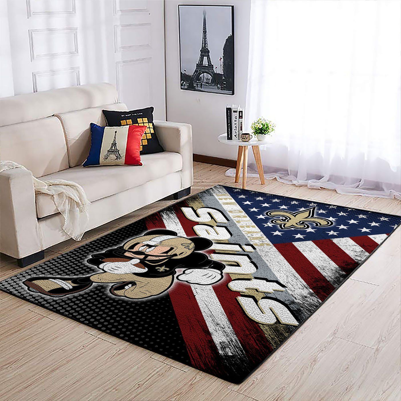 Amazon New Orleans Saints Living Room Area Rug