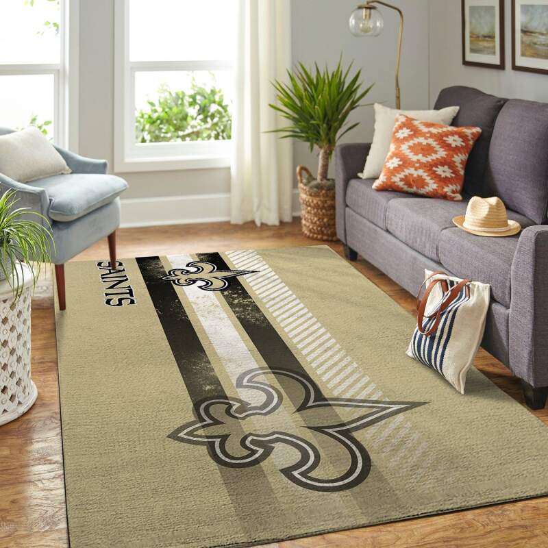 Amazon New Orleans Saints Living Room Area Rug