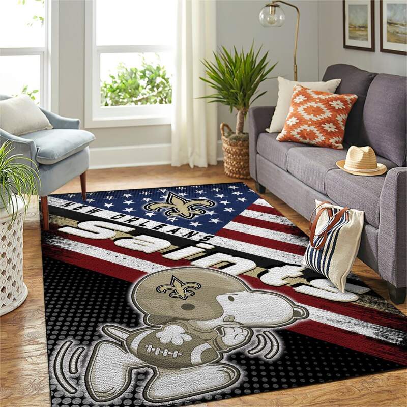 Amazon New Orleans Saints Living Room Area Rug