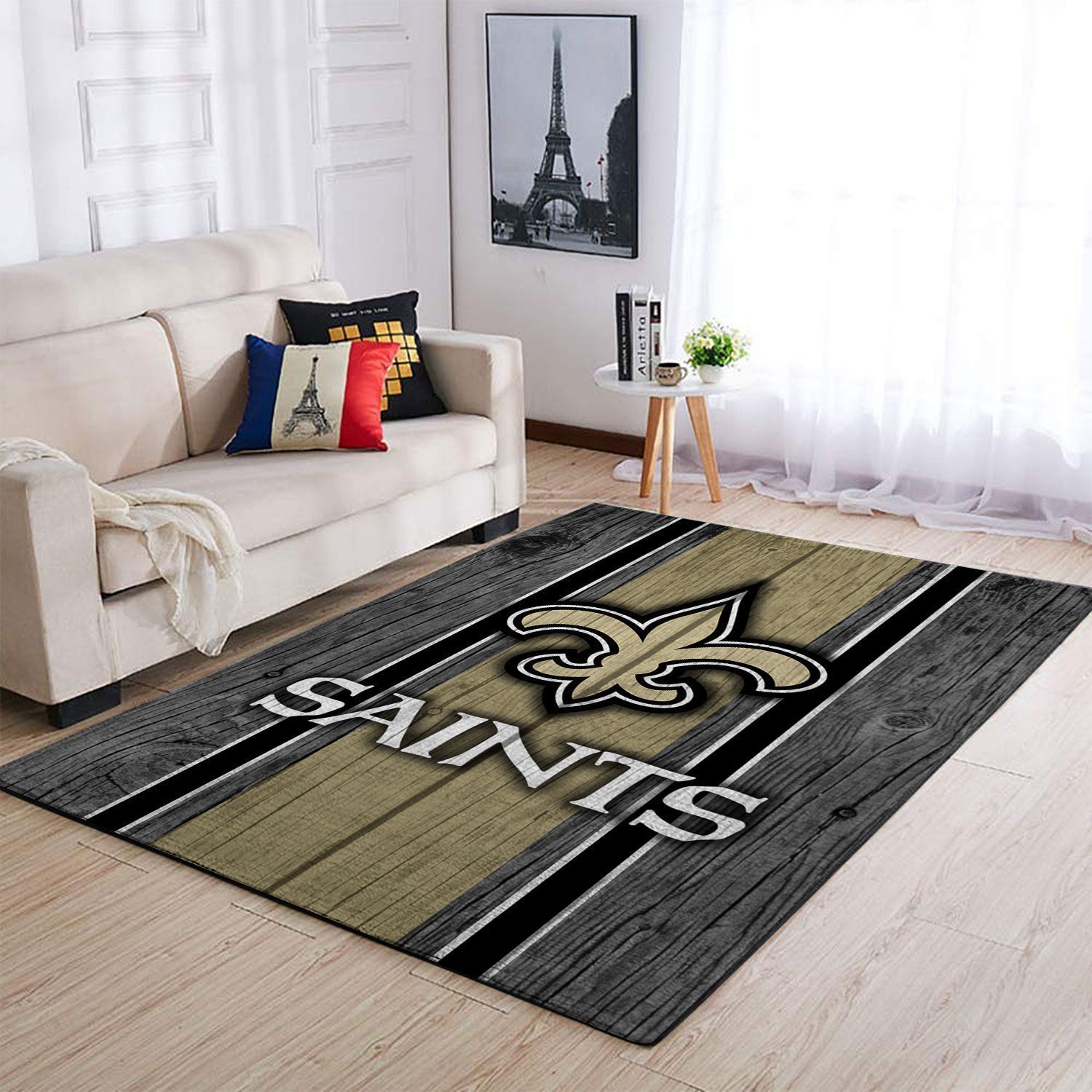 Amazon New Orleans Saints Living Room Area Rug