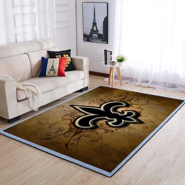Amazon New Orleans Saints Living Room Area Rug