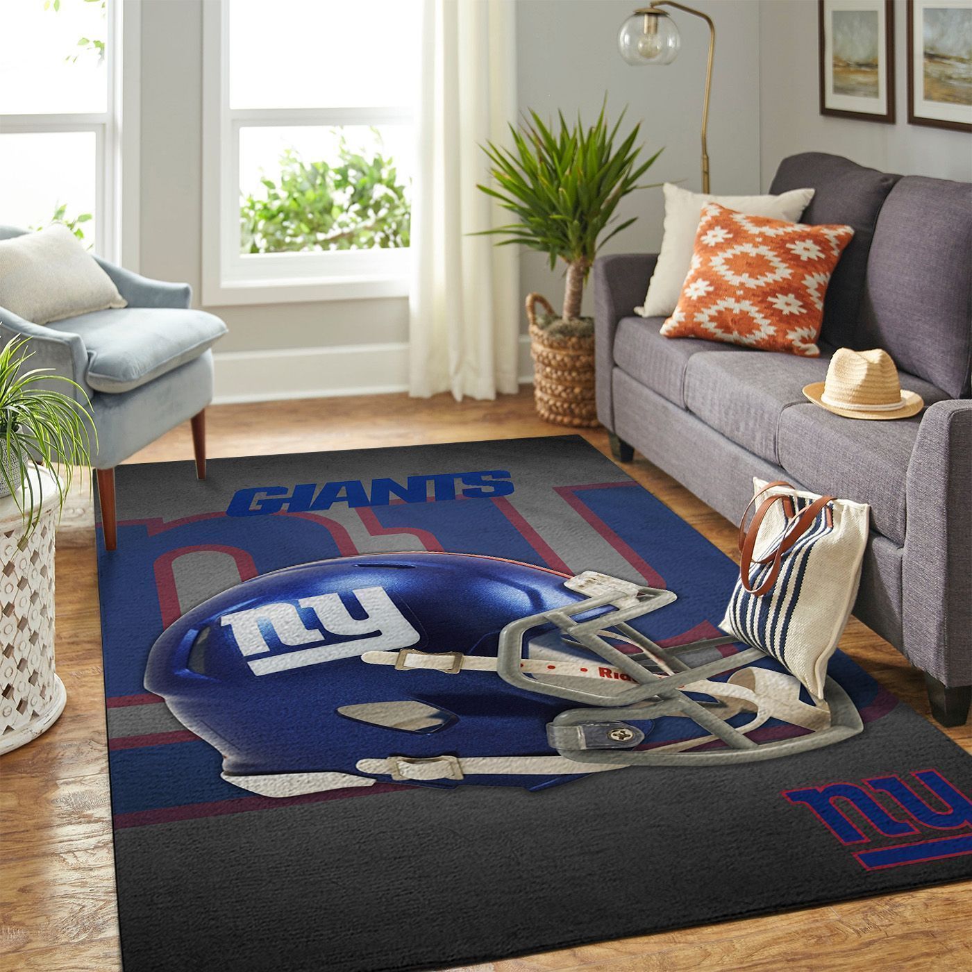 Amazon New York Giants Living Room Area Rug