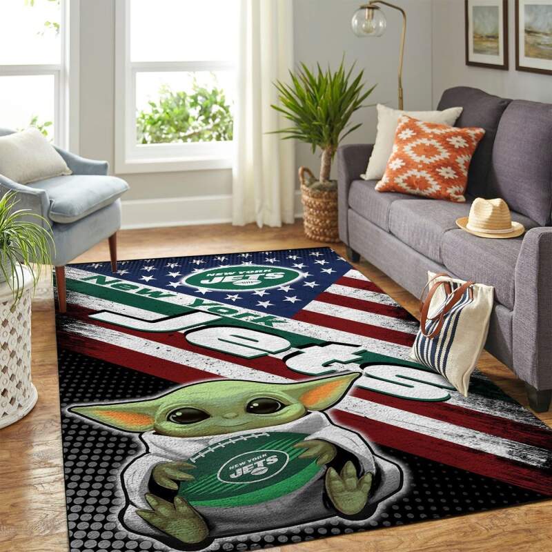 Amazon New York Jets Living Room Area Rug