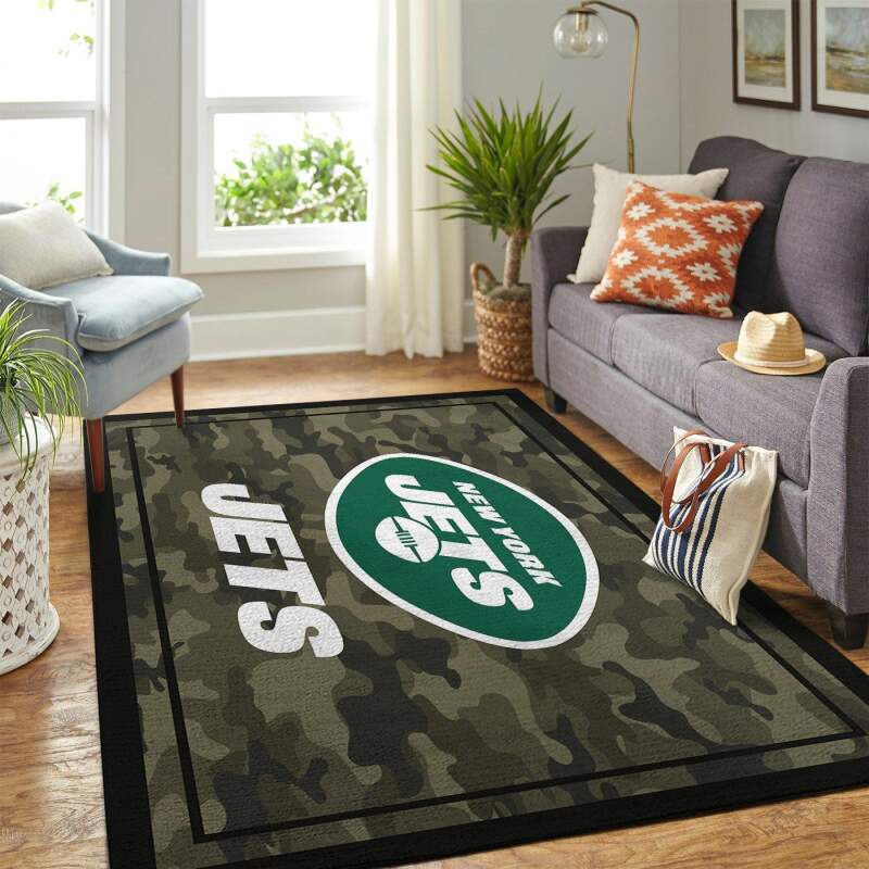 Amazon New York Jets Living Room Area Rug