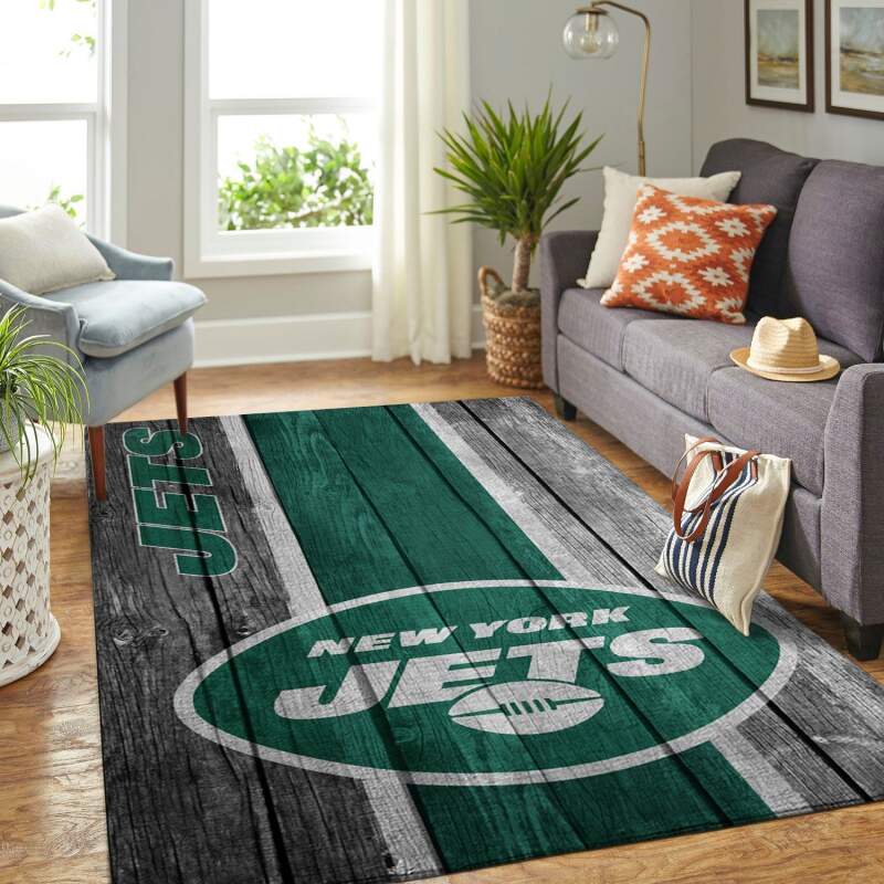 Amazon New York Jets Living Room Area Rug