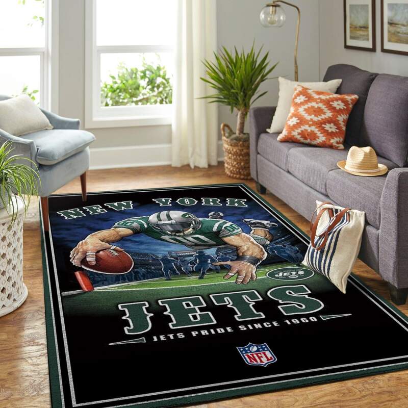 Amazon New York Jets Living Room Area Rug