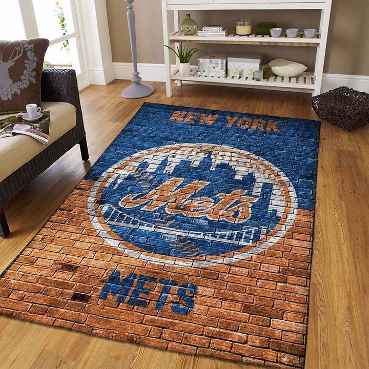 Amazon New York Mets Living Room Area Rug