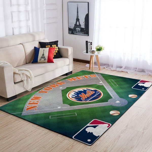 Amazon New York Mets Living Room Area Rug