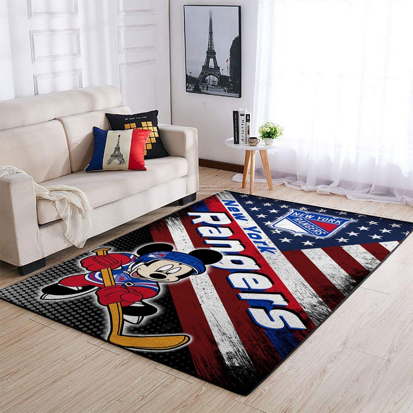 Amazon New York Rangers Living Room Area Rug