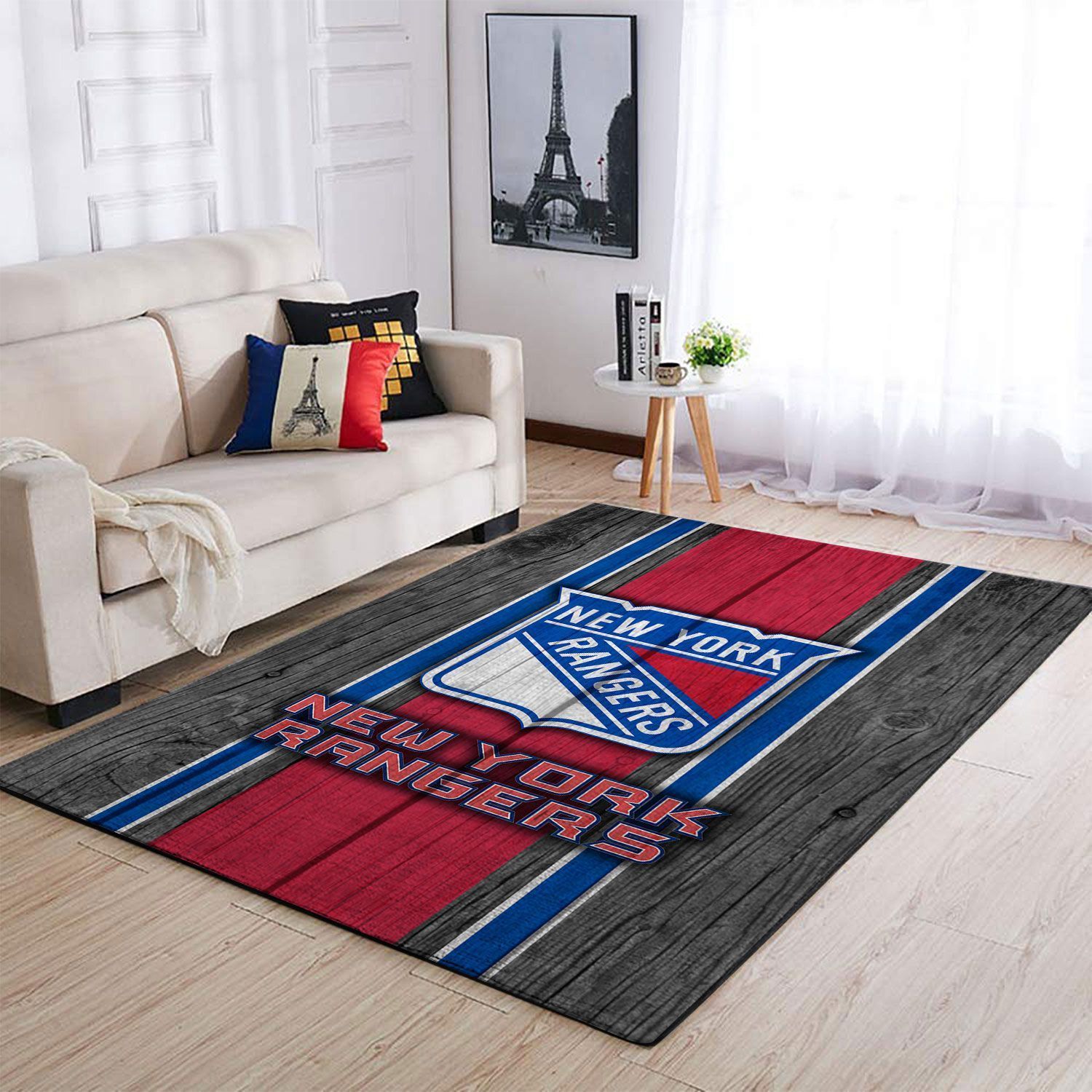 Amazon New York Rangers Living Room Area Rug