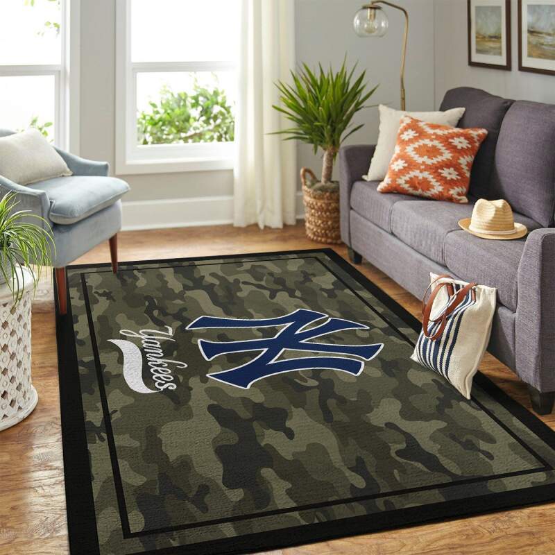 Amazon New York Yankees Living Room Area Rug