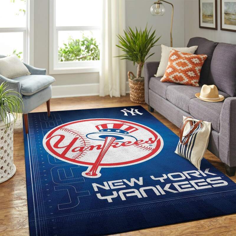 Amazon New York Yankees Living Room Area Rug