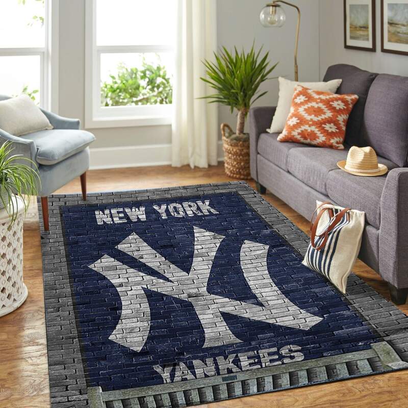 Amazon New York Yankees Living Room Area Rug