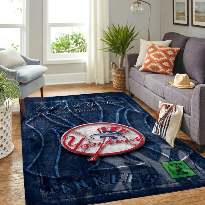 Amazon New York Yankees Living Room Area Rug