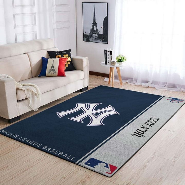 Amazon New York Yankees Living Room Area Rug