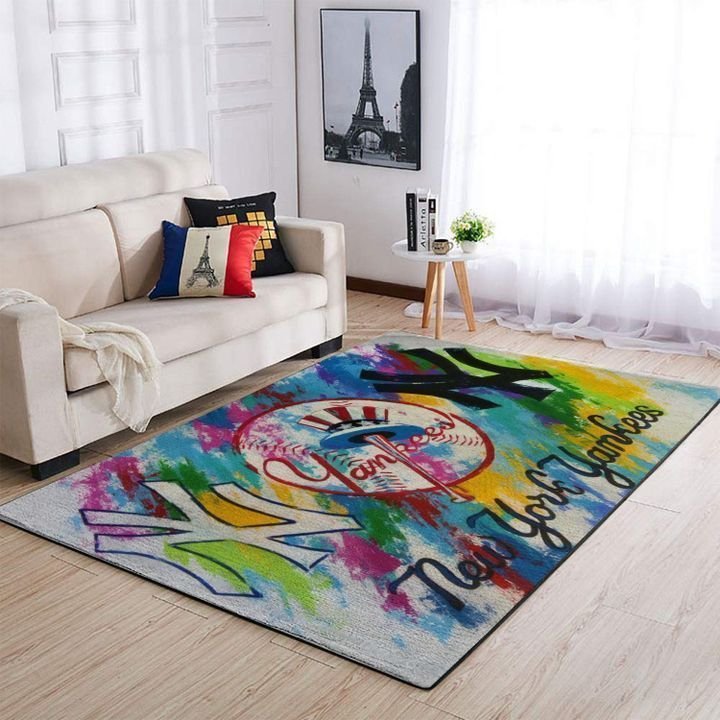 Amazon New York Yankees Living Room Area Rug