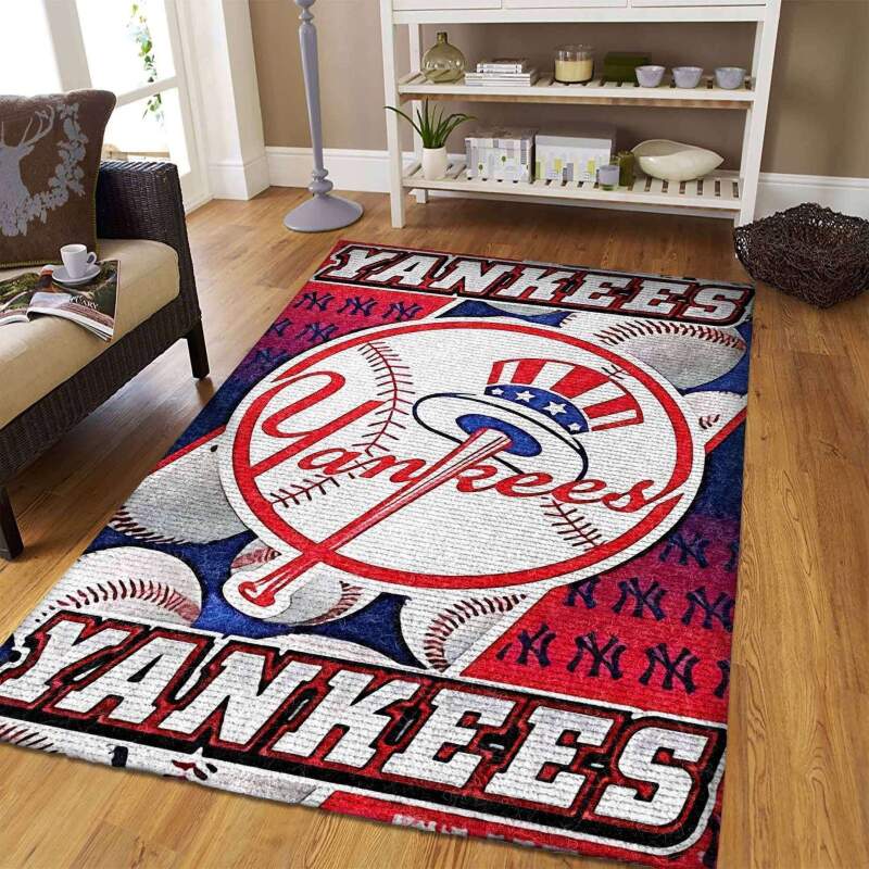 Amazon New York Yankees Living Room Area Rug