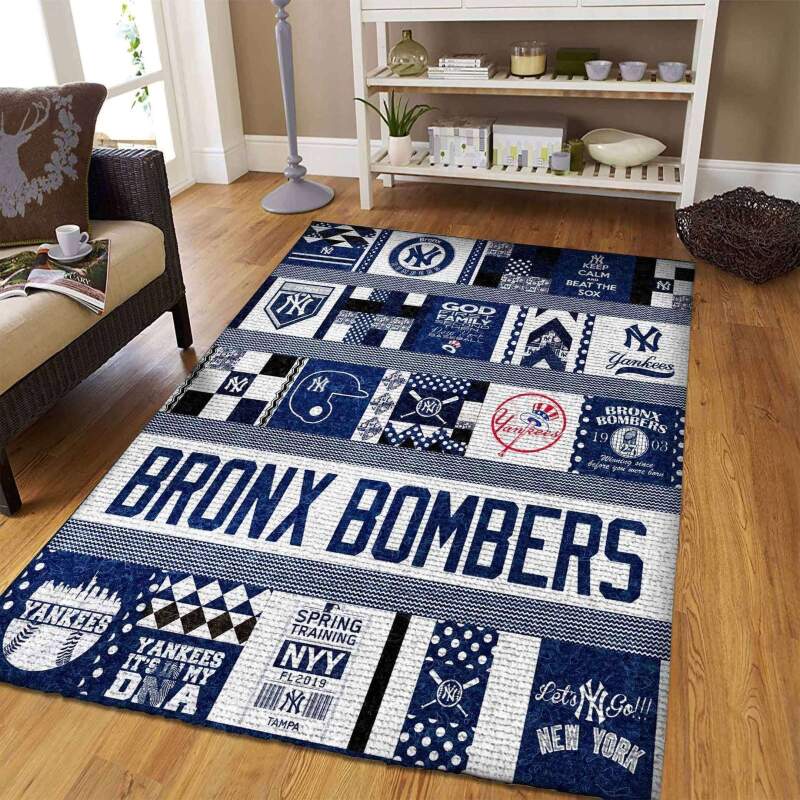 Amazon New York Yankees Living Room Area Rug