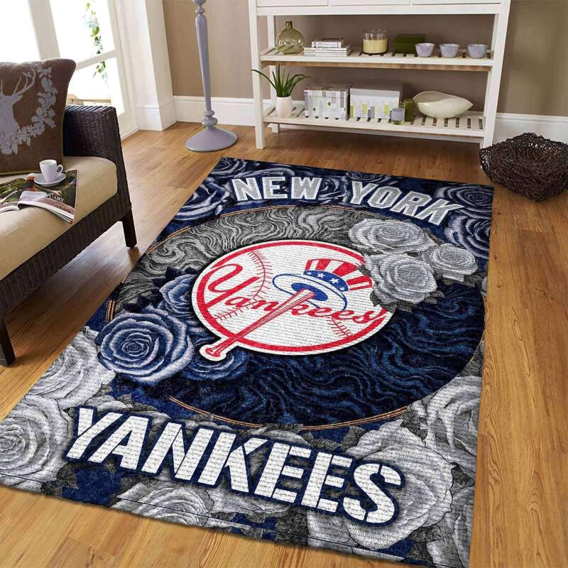 Amazon New York Yankees Living Room Area Rug