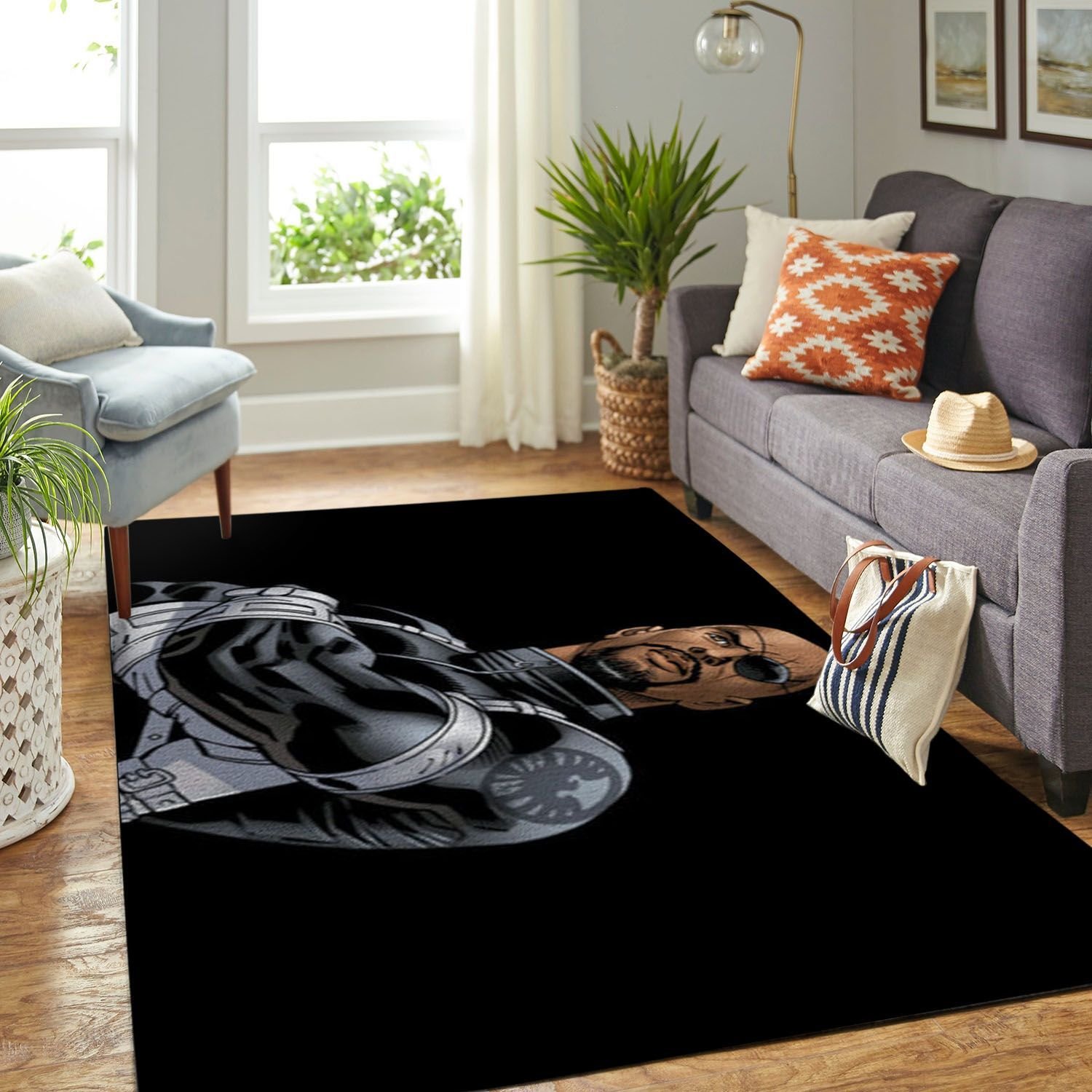 Amazon Nick Fury Living Room Area Rug