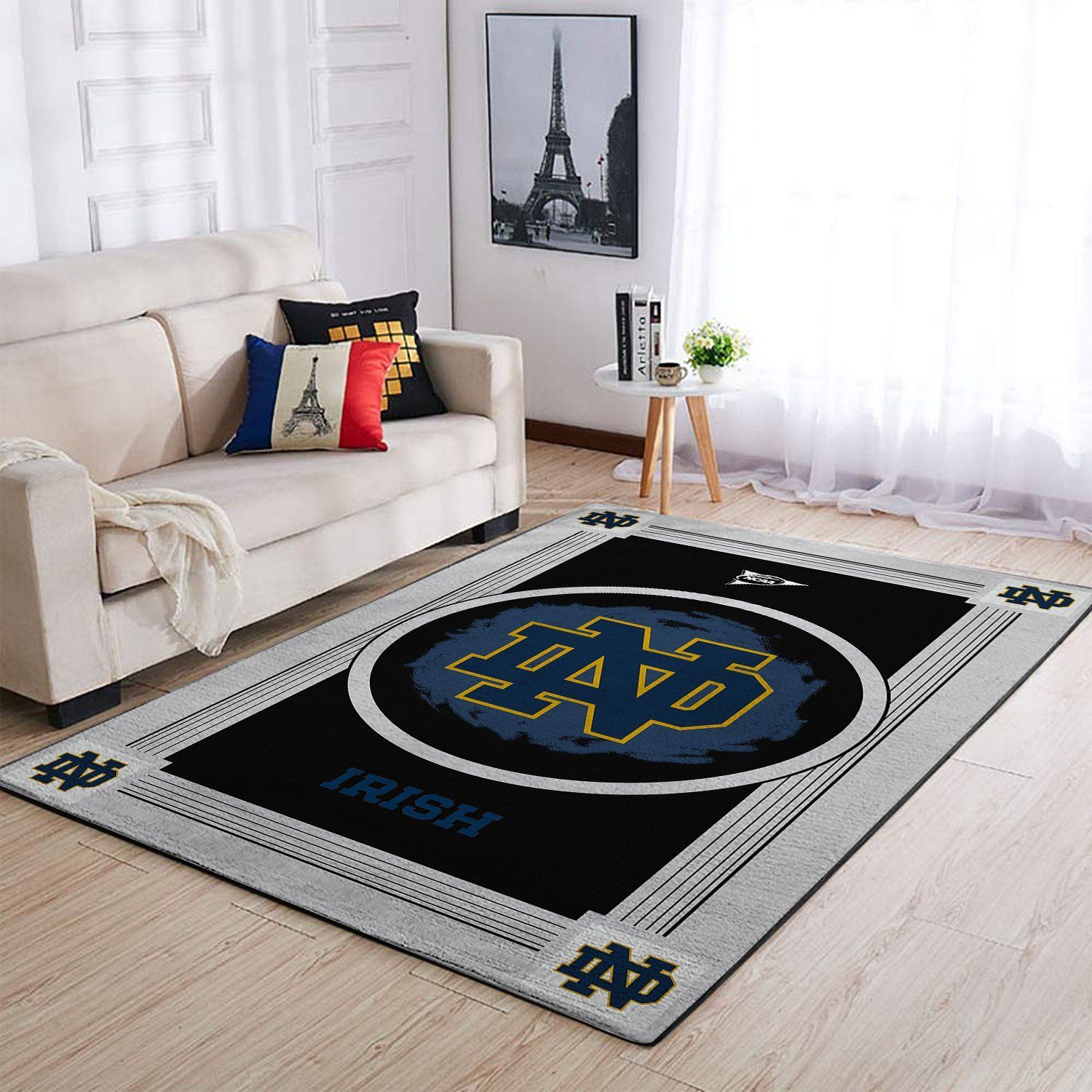 Amazon Notre Dame Fighting Irish Living Room Area Rug