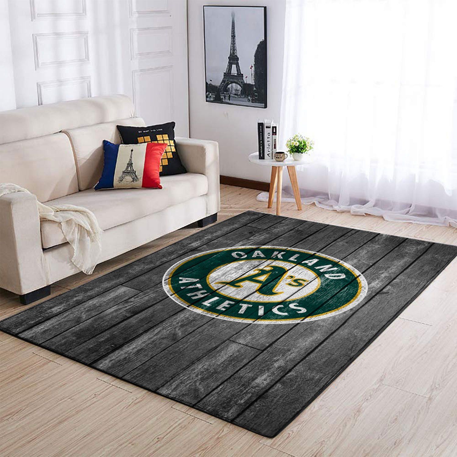 Amazon Oakland Athletics Living Room Area Rug