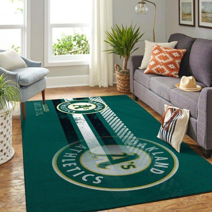 Amazon Oakland Athletics Living Room Area Rug