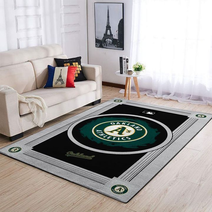 Amazon Oakland Athletics Living Room Area Rug
