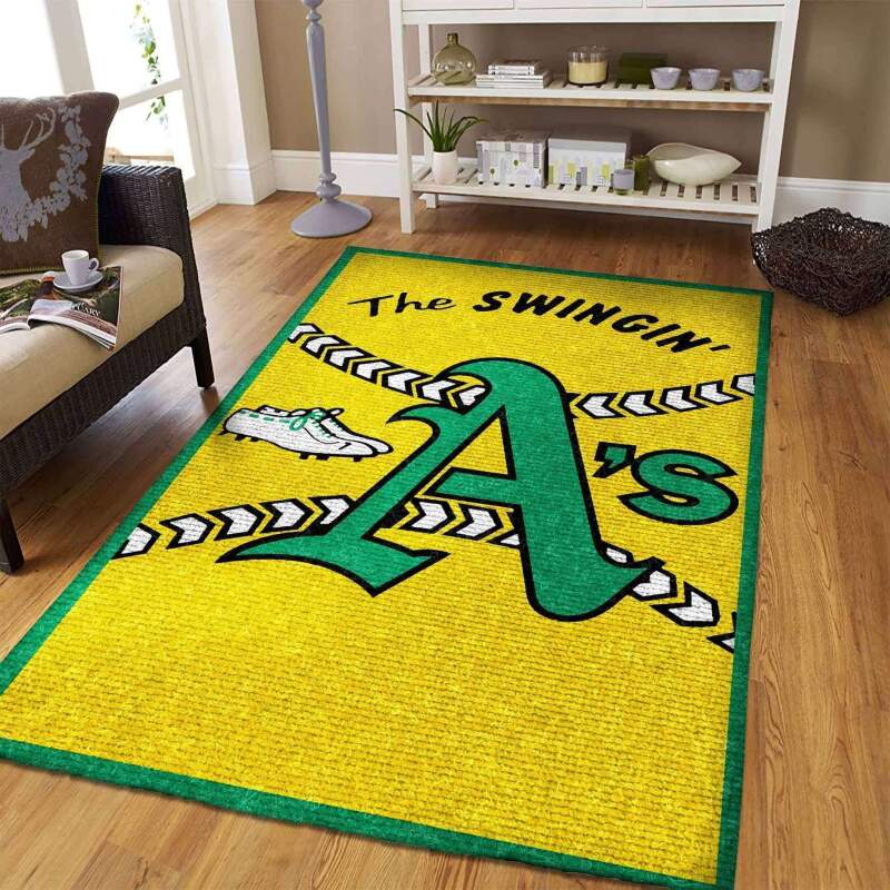 Amazon Oakland Athletics Living Room Area Rug