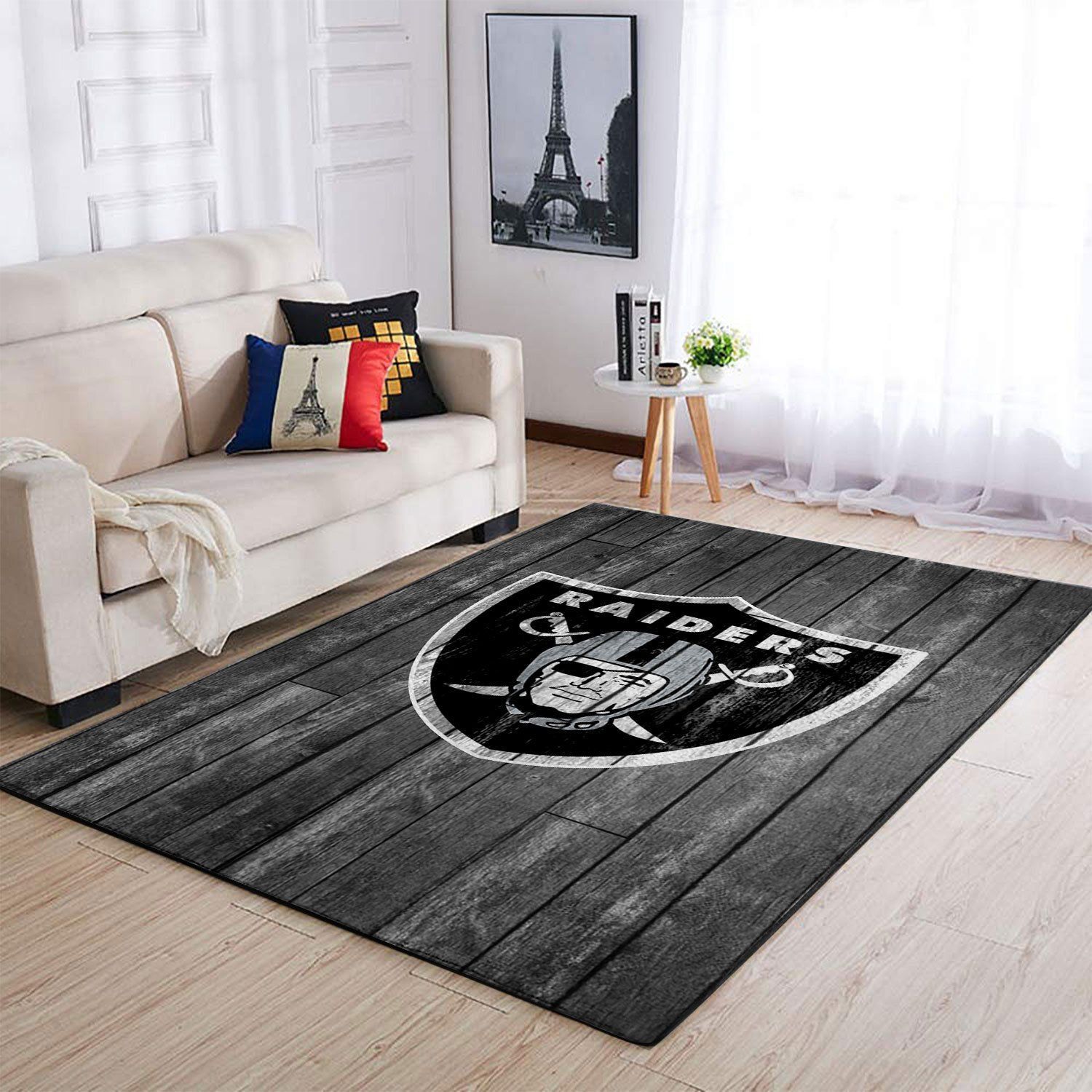 Amazon Oakland Raiders Living Room Area Rug