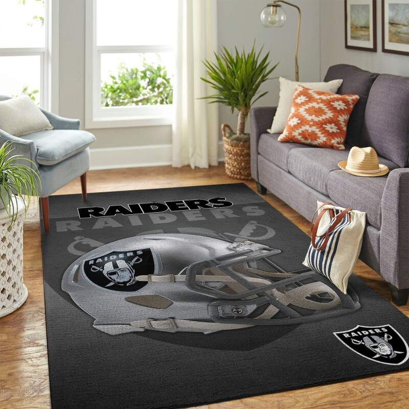 Amazon Oakland Raiders Living Room Area Rug