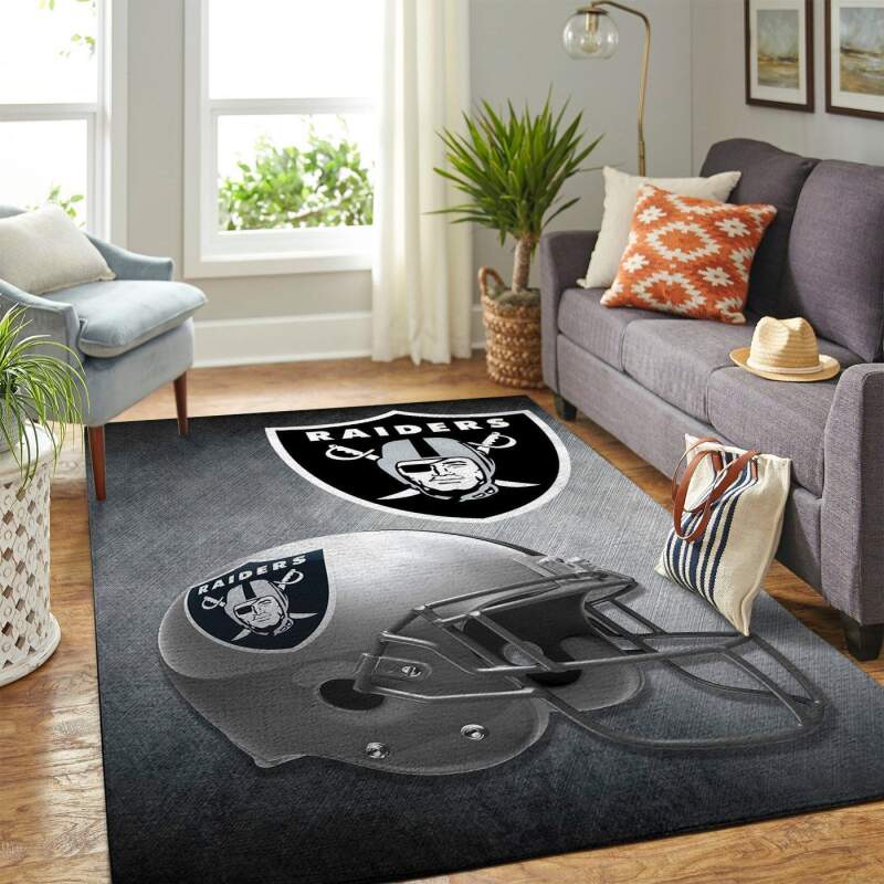 Amazon Oakland Raiders Living Room Area Rug