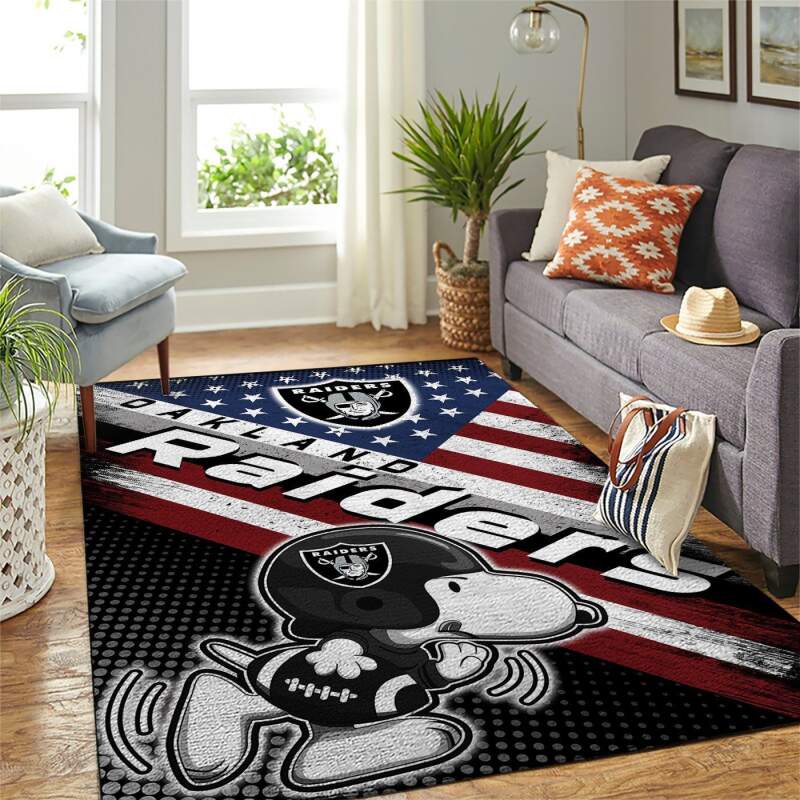 Amazon Oakland Raiders Living Room Area Rug