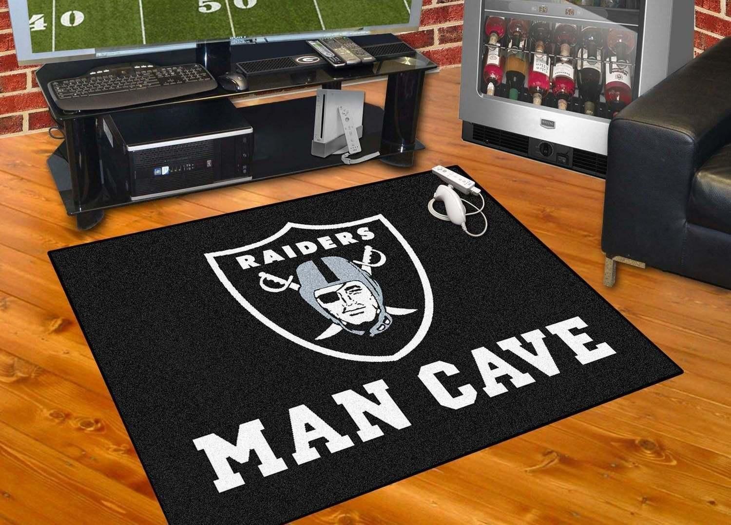 Amazon Oakland Raiders Living Room Area Rug