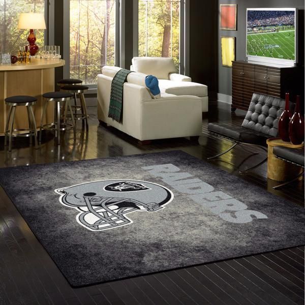 Amazon Oakland Raiders Living Room Area Rug