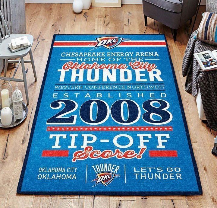 Amazon Oklahoma City Thunder Living Room Area Rug