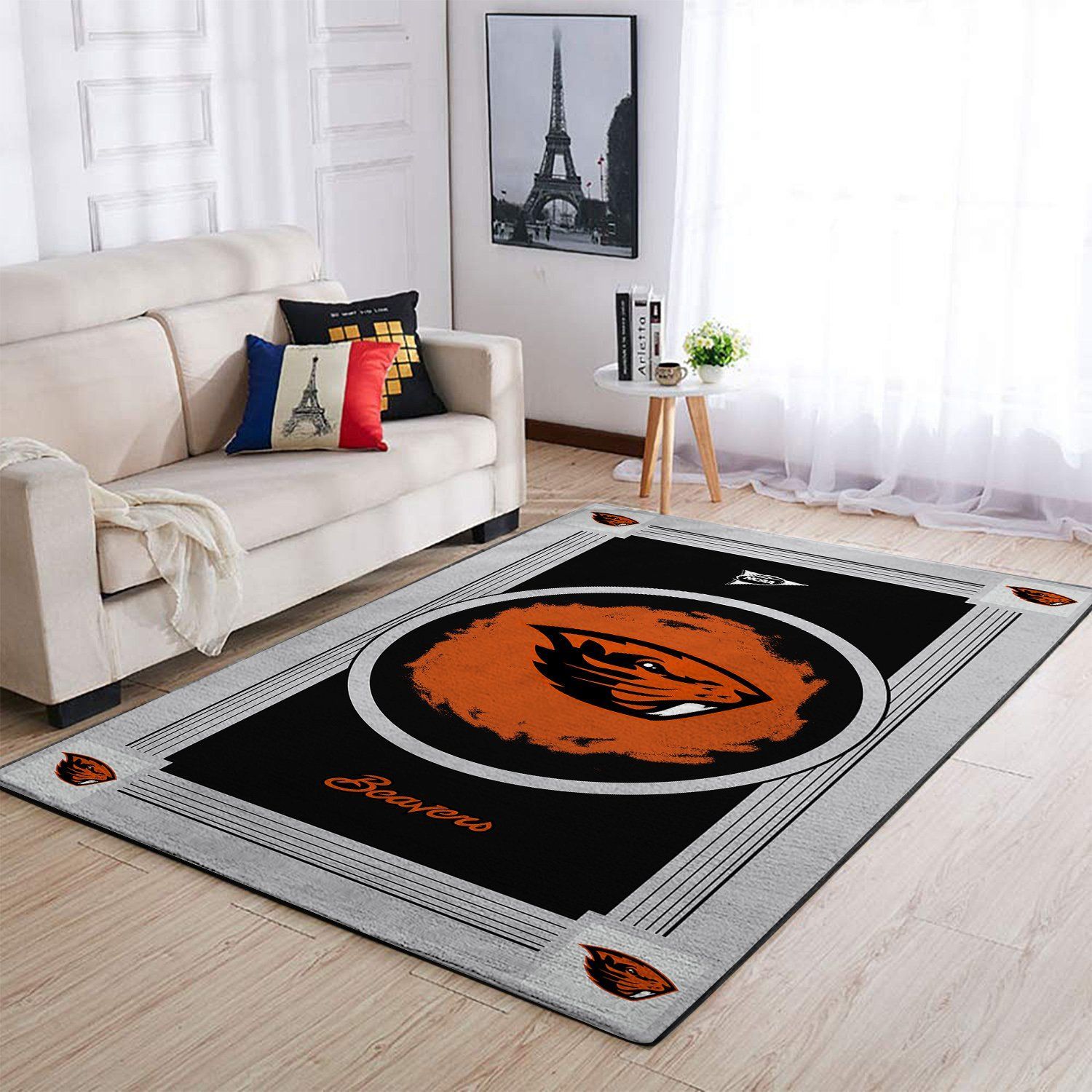 Amazon Oregon State Beavers Living Room Area Rug