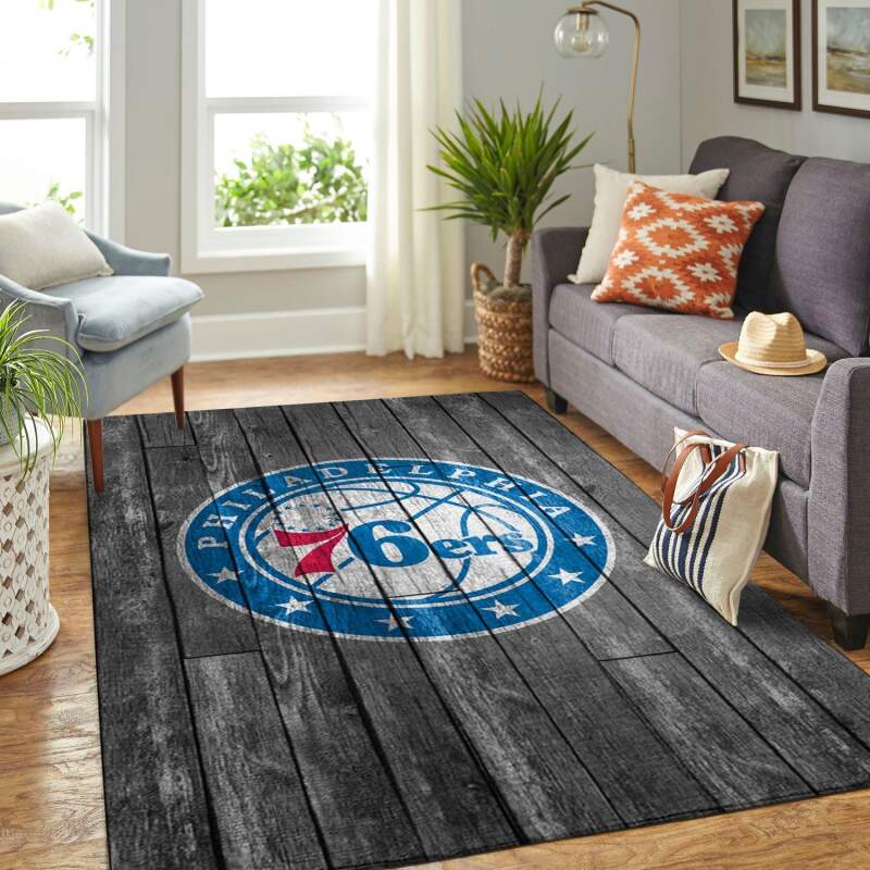 Amazon Philadelphia 76ers Living Room Area Rug