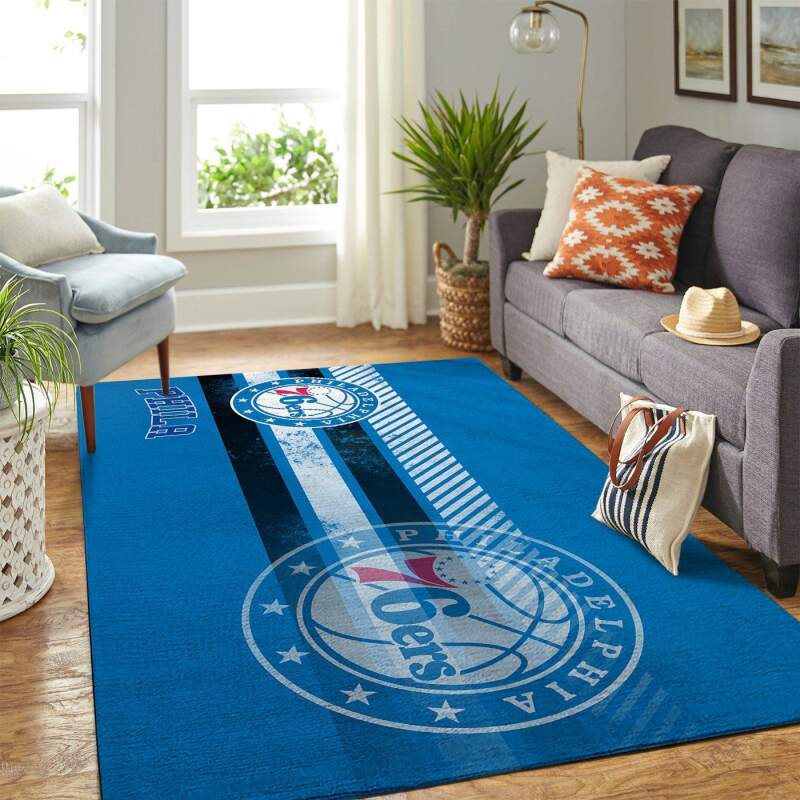 Amazon Philadelphia 76ers Living Room Area Rug