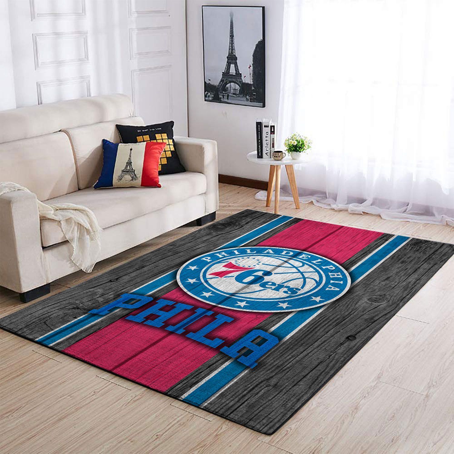 Amazon Philadelphia 76ers Living Room Area Rug