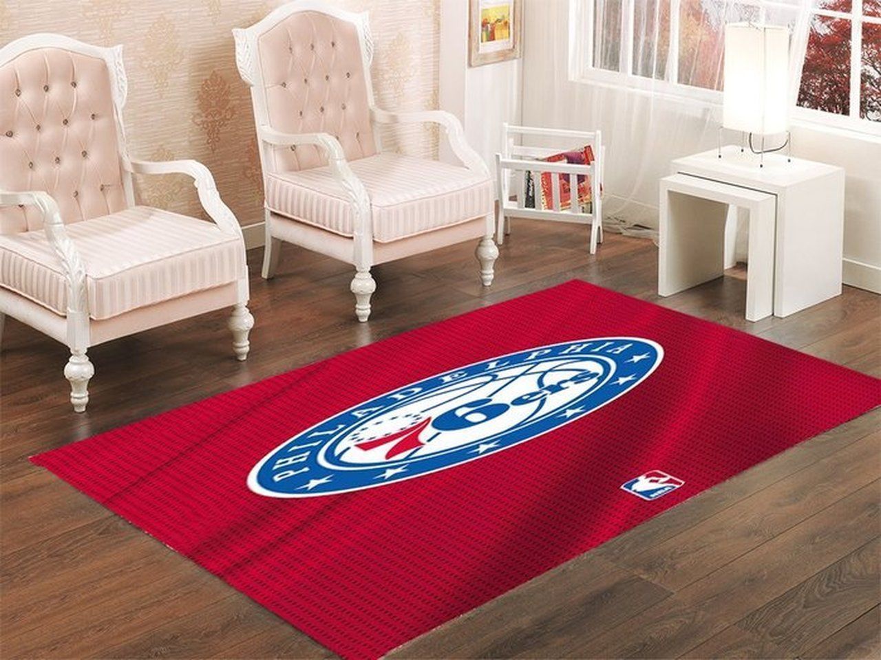 Amazon Philadelphia 76ers Living Room Area Rug
