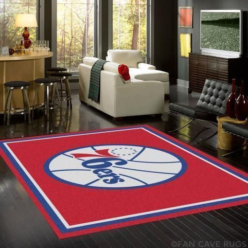 Amazon Philadelphia 76ers Living Room Area Rug