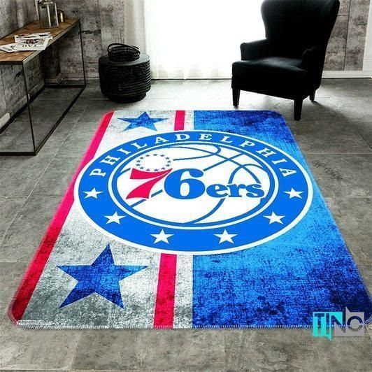 Amazon Philadelphia 76ers Living Room Area Rug