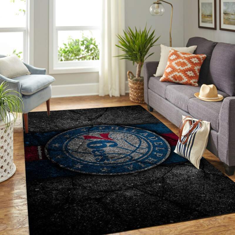 Amazon Philadelphia 76ers Living Room Area Rug