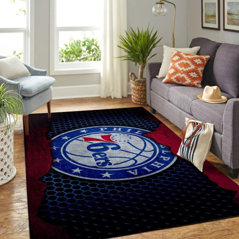 Amazon Philadelphia 76ers Living Room Area Rug