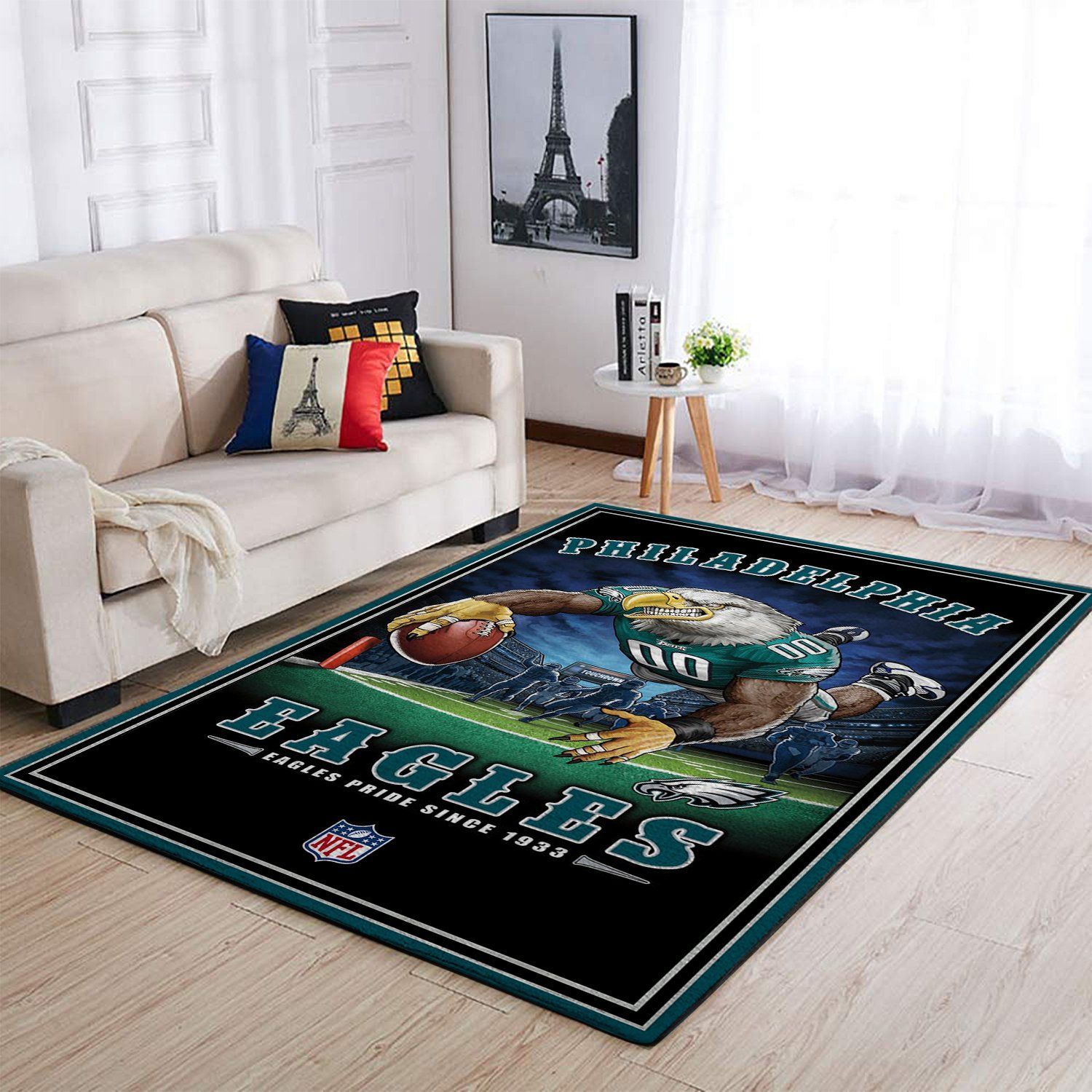Amazon Philadelphia Eagles Living Room Area Rug