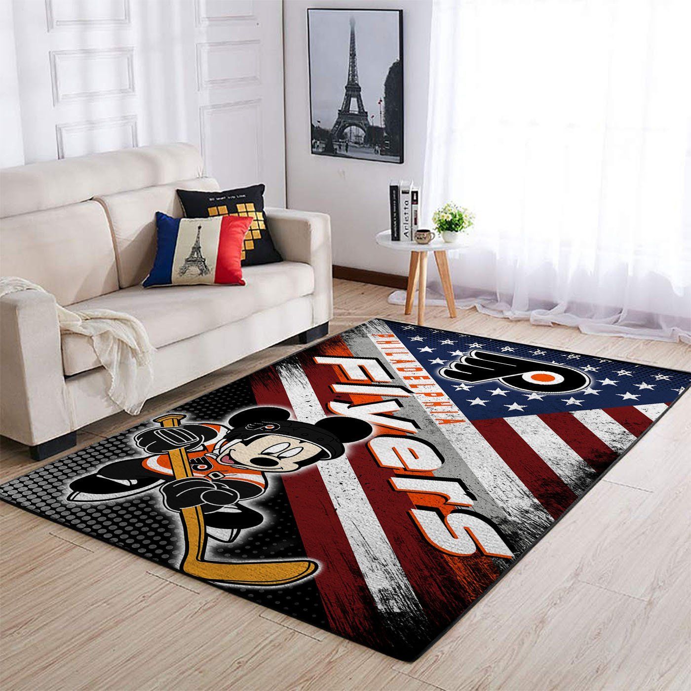 Amazon Philadelphia Flyers Living Room Area Rug