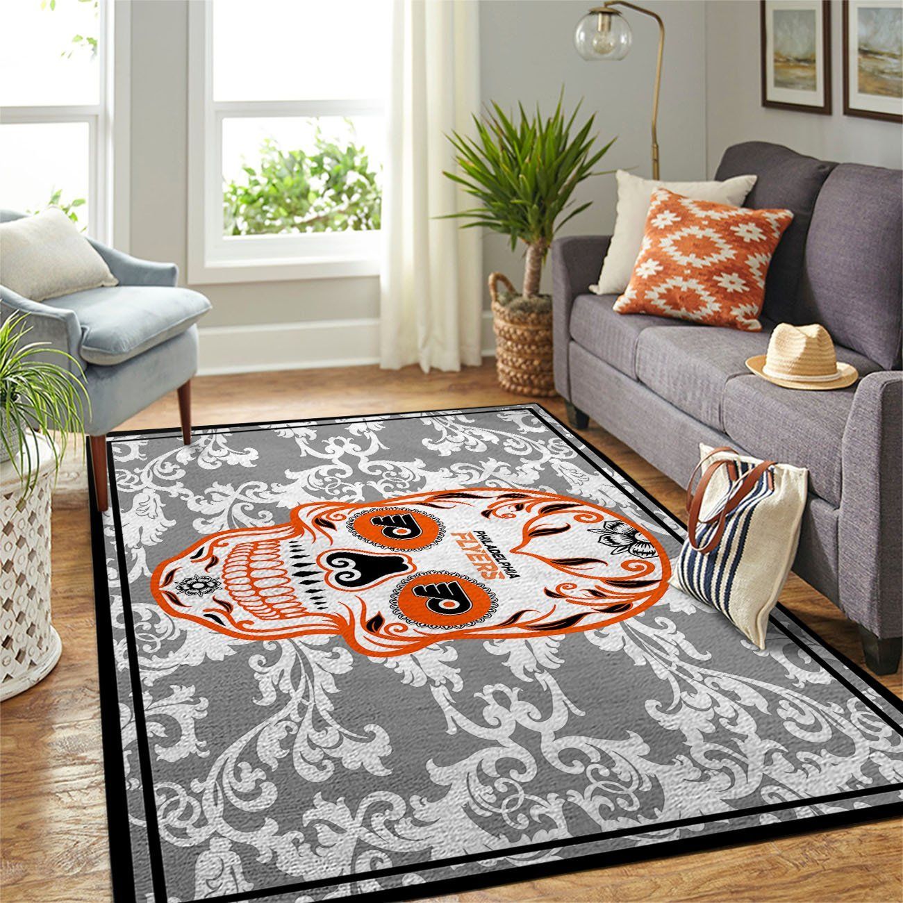 Amazon Philadelphia Flyers Living Room Area Rug