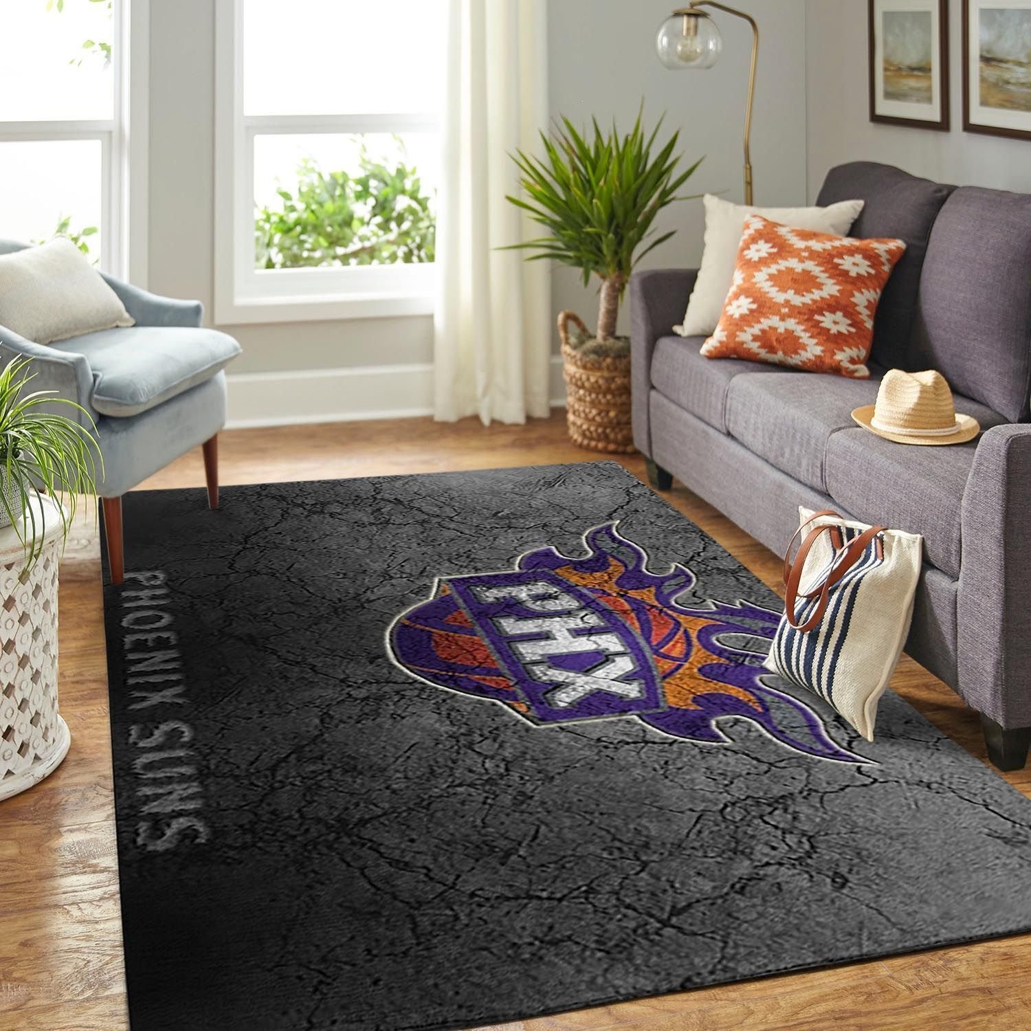 Amazon Phoenix Suns Living Room Area Rug